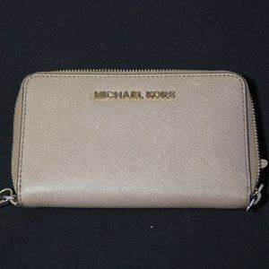 Michael Kors Beige Wallet
